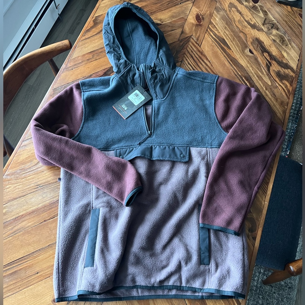 Mountain hardwear Unclassic color block fleece pullover